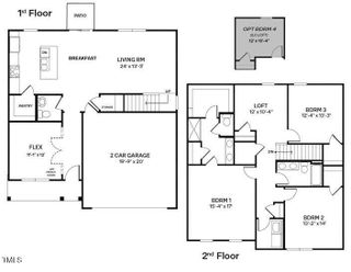 New construction Single-Family house 10 Whispering Willow Circle, Youngsville, NC 27596 Penwell- photo