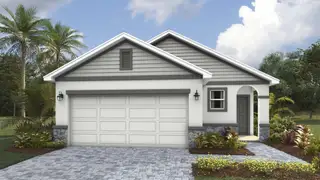 New construction Single-Family house 1838 Hammock Trace Dr, Parrish, FL 34219 plan Allex - image