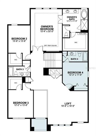 New construction Single-Family house 1189 Hyde St, St. Cloud, FL 34771 plan Sonoma - Eco Series - image