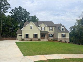 New construction Single-Family house 70 Amelia Ct, Covington, GA 30014 plan (GA) Woodmont A 3 Side Entry - image