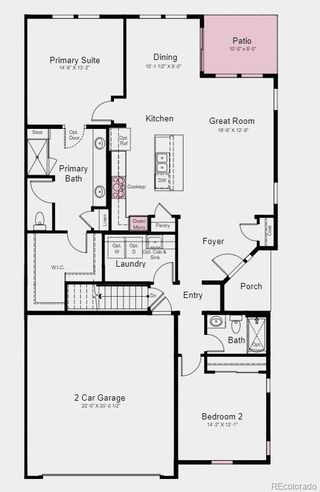 New construction Single-Family house 3448 N Duquesne Way, Aurora, CO 80019 Rocky Mountain- photo