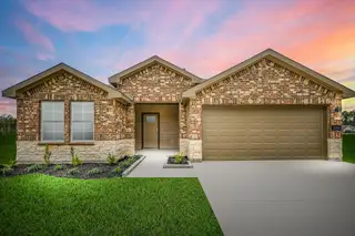 New construction Single-Family house 7724 Evening Emerald, Iowa Colony, TX 77583 plan KINGSTON - image