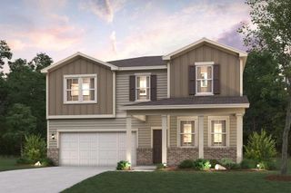 New construction house 94 Whispering Oak Wy, Dallas, GA 30132 plan Travis - image