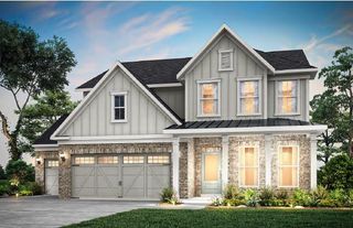 New construction Single-Family house 5210 Birch Valley Rd, Cumming, GA 30028 plan Continental - image