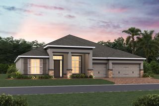 New construction house 2516 Hawks Overlook Pl, Oviedo, FL 32765 plan Brookhaven Fl - image
