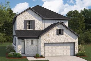 New construction Single-Family house 209 Grayson Elm Pass, Dripping Springs, TX 78620 Baltimore - Central Series- photo