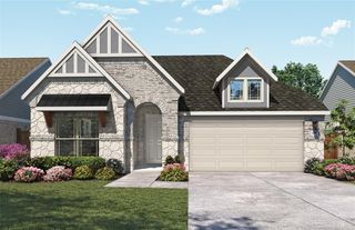 New construction Single-Family house 921 Alberta Spruce Rd, Fort Worth, TX 76247 plan Oleander - image