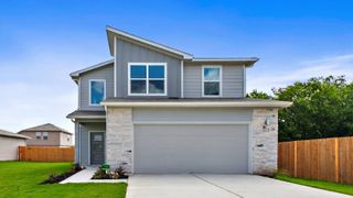 New construction house 13012 Cattle Rustler Rd, Mustang Ridge, TX 78610 plan The Denali - image