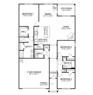 New construction house 52 Marblewood St, Greenville, SC 29605 plan Aria - image