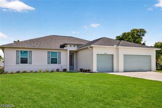 New construction Single-Family house 2032 Nw 3Rd Ter, Cape Coral, FL 33993 plan The Bluewater Cove - image