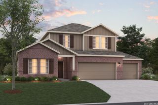 New construction Single-Family house 17308 Elder Walnut Dr, Elmendorf, TX 78112 plan Barbosa - image