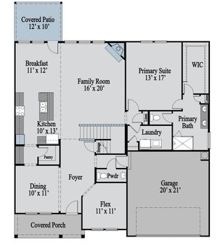 New construction Single-Family house 181 Willow Bend Rd, Hiram, GA 30141 plan The Glynn - image