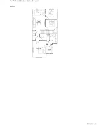 New construction Single-Family house 1144 Smiley Creek Pt, Colorado Springs, CO 80904 plan Fir - image