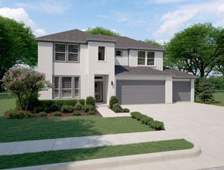 New construction Single-Family house 349 Yellowstar Ln, Lavon, TX 75166 plan Masters | 3-Car Garage - image