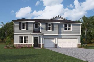New construction Single-Family house 9545 Natural Oak Pt, Zephyrhills, FL 33541 plan Red Bud - image