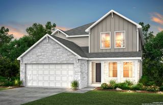 New construction  house 8240 Smithers Ave, San Antonio, TX 78252 plan Mesilla - image
