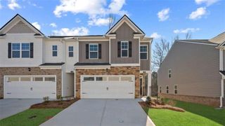 New construction Townhouse house 1308 Aura Ln, Lawrenceville, GA 30045 - image