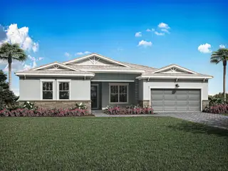 New construction  house 14547 Sw Sarilla Blvd, Port St. Lucie, FL 34987 plan Omni - image
