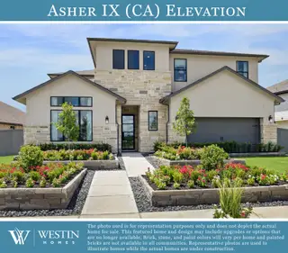 New construction Single-Family house 17732 Absinthe Dr, Austin, TX 78738 plan The Asher IX - image