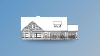 New construction Single-Family house 85 Boggs Rd, Williamston, SC 29697 plan (SC) Ellen A 3 Front Entry - image