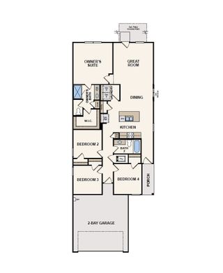New construction Single-Family house 17813 Lionheart Rd, Conroe, TX 77306 plan Fresno - image
