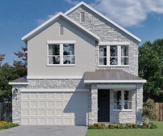 New construction Single-Family house 1204 Golden Bird St, Georgetown, TX 78628 Silverthorne- photo