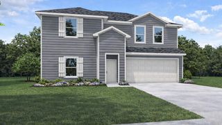 New construction Single-Family house 267 Golden Eagle Blvd, New Waverly, TX 77358 plan Perry - image