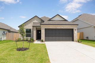 New construction Single-Family house 16807 Bristle Cone Way, Grangerland, TX 77302 Palermo- photo