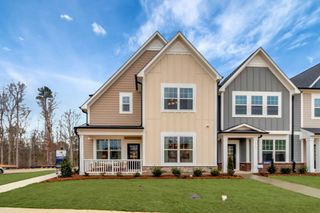 New construction Townhouse house 3177 Mission Olive Pl, New Hill, NC 27562 plan Glendale - Townhome Series - image
