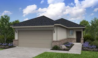 New construction house 8006 Magnolia Prairie Ln, Cypress, TX 77433 plan Austin - image