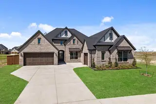 New construction Single-Family house 257 Wheatgrass Rd, Waxahachie, TX 75165 plan Crockett - image