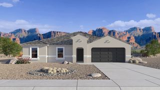 New construction Single-Family house 12517 E Agave Ln, Florence, AZ 85132 plan Eureka - image