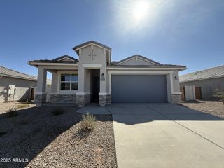 New construction Single-Family house 36001 W San Ildefanso Ave, Maricopa, AZ 85138 Mockingbird- photo