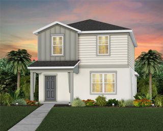 New construction Single-Family house 5025 Furrowed Wy, St. Cloud, FL 34771 plan Benton - image