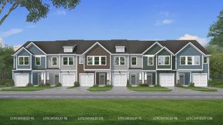 New construction Townhouse house 521 W Norvell Ct, Spartanburg, SC 29307 plan Litchfield - image