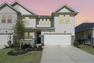 New construction Townhouse house 9119 Petroglyph Point Ct, Porter, TX 77365 - image