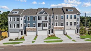 New construction Townhouse house 5906 Dunzo Dr, Raleigh, NC 27617 plan Harlow - image
