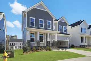 New construction Single-Family house 205 Morning Glow Ln, Wake Forest, NC 27587 plan Edison II w/ 3rd Floor - image