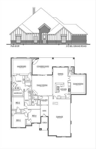 New construction Single-Family house 312 Bel Grand Road, Haslet, TX 76052 - photo