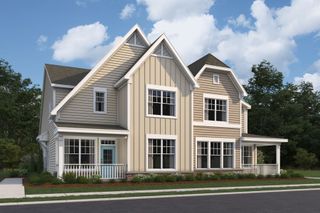 New construction Townhouse house 3129 Cathedral Comb Dr, Apex, NC 27502 plan Glendale - image