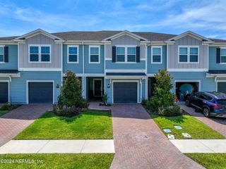 New construction Townhouse house 82 Bramble Court, Saint Augustine, FL 32092 Lincoln- photo