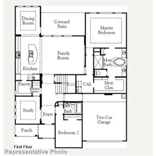 New construction Single-Family house 2612 Brazos Dr, Mansfield, TX 76063 plan Eagle Mountain II - image