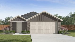 New construction Single-Family house 16071 Mahogany Wy, Elmendorf, TX 78112 plan The Caprock - image