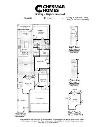 New construction Single-Family house 2454 Auburn Street, Fate, TX 75087 Tucson- photo