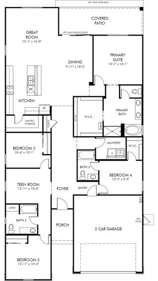 New construction Single-Family house 18557 W Manzanita Dr, Waddell, AZ 85355 plan Lark - image