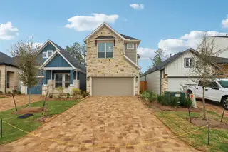 New construction Single-Family house 26257 E Outrider Banks Cir, Montgomery, TX 77316 plan Chantilly – Chateau Collection - image