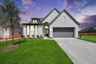 New construction Single-Family house 9510 Chateau Hl, Manvel, TX 77578 plan Hampton 50' Lot - image