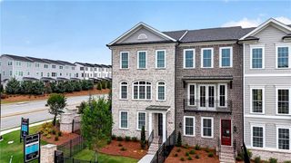 New construction Townhouse house 1500 Westend Wy, Unit 332, Cumming, GA 30041 plan The Grayson III - image