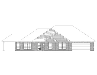 New construction Single-Family house 112 Mesa Dr, Glen Rose, TX 76043 plan Monroe - image