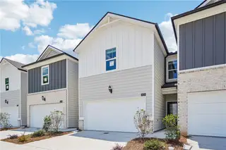 New construction Townhouse house 7838 Marie Wy, Fairburn, GA 30213 plan Jewel - image